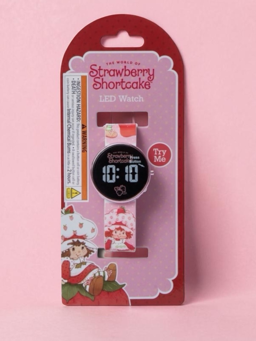Strawberry Shortcake Berry Sweet LED Digital Watch New Brand